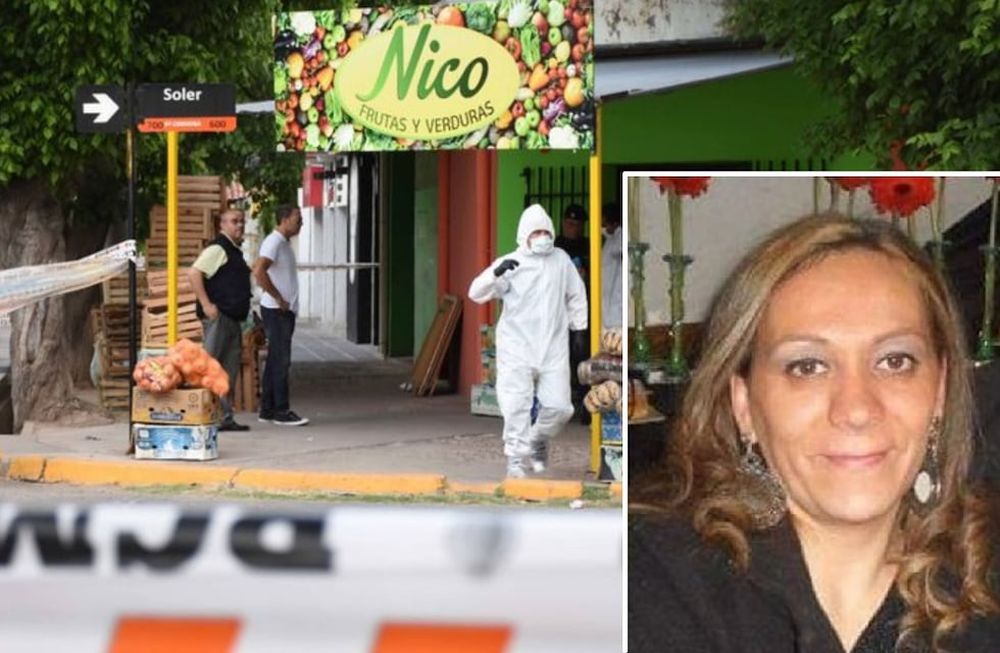 La víctima fue sorprendida por tres ladrones en su local de calle Soler. Robaron una balanza y dinero y le dispararon al huir. Foto: Mariana Villa / Los Andes