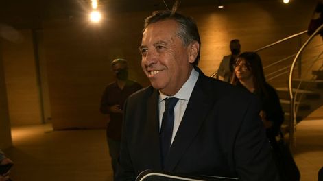 Los Andes | El miércoles pasado, Sergio Marinelli participó de la Audiencia Pública para seguir al frente de Irrigación. Orlando Pelichotti / Los Andes