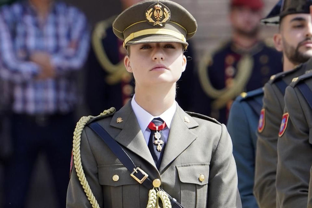 La princesa Leonor fue cuestionada por un medio europeo.