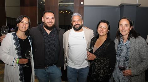 Lorena Ruzo, Jonathan Ortíz, José López, Marcela Roca y Marcela Devalle.