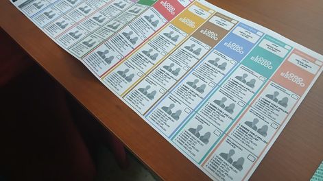 La Boleta Única Papel de Mendoza. 