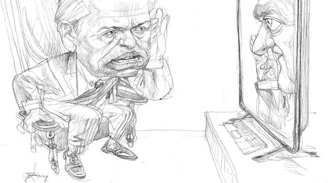 Fernández y Suárez / Caricatura: Gabriel Fernández
