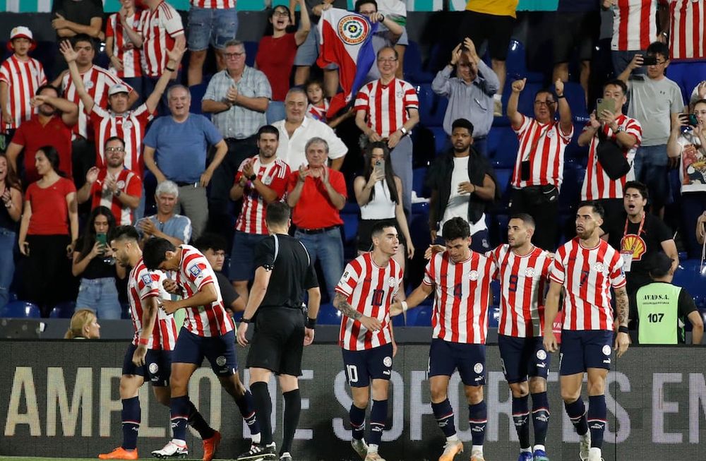 La Selección de Paraguay le ganó a Bolivia por las Eliminatorias Sudamericanas / EFE.
