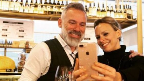 Cecilia Caramelito Carrizo y su ex, Damián  Giorgiutti.