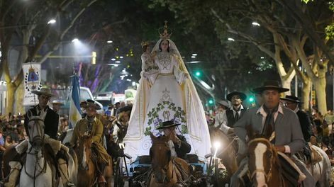 La Virgen de la Carrodilla. Foto: Ignacio Blanco / Los Andes