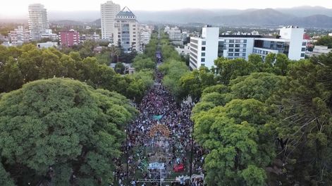 Marcha Federal LGBTIQ+ en Mendoza | Foto: Los Andes / Ramiro Gómez
