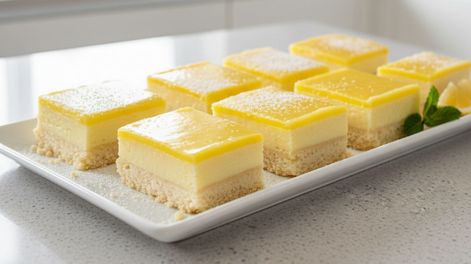 para principiantes: como hacer lingotes de limon super cremosos, un postre facil para el dia de la madre
