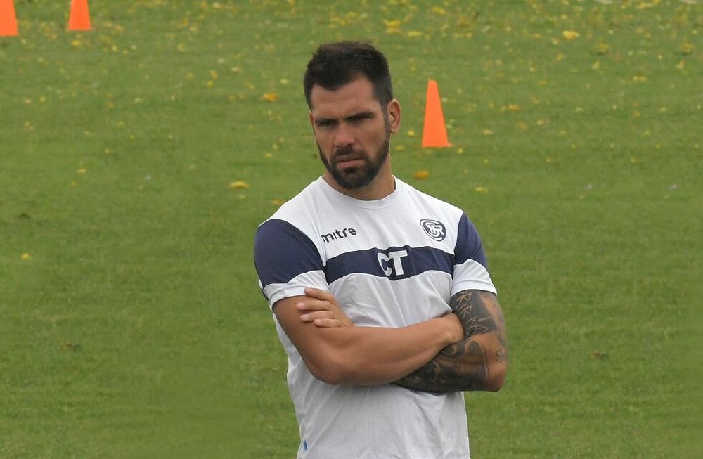 Matías Minich, ex DT de Independiente Rivadavia.