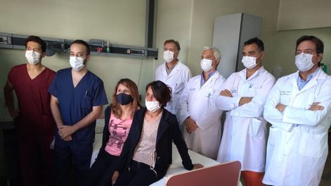 Hospital Central: profesionales mendocinos efectuaron un trasplante renal con donante vivo. Foto: Orlando Pelichott