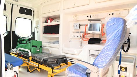 Con la intención de fortalecer la atención de emergencias y mejorar la capacidad de respuesta en Mendoza, el Gobierno incorporó 8 nuevas ambulancias para el sistema público de salud. Foto: Gobierno de Mendoza