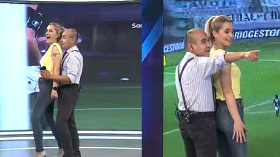 El periodista Elio Rossi reconstruyó de una manera bastante desubicada (y cuestionada) la expulsión de un jugador de River. Foto: Twitter