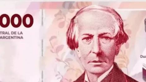 Nuevo billete de $ 20.000. Llegaría a finales de octubre a los cajero automáticos de todo el país.
