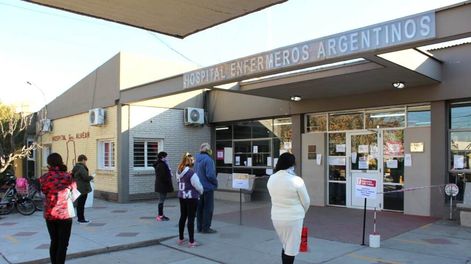 El hospital de General Alvear.
