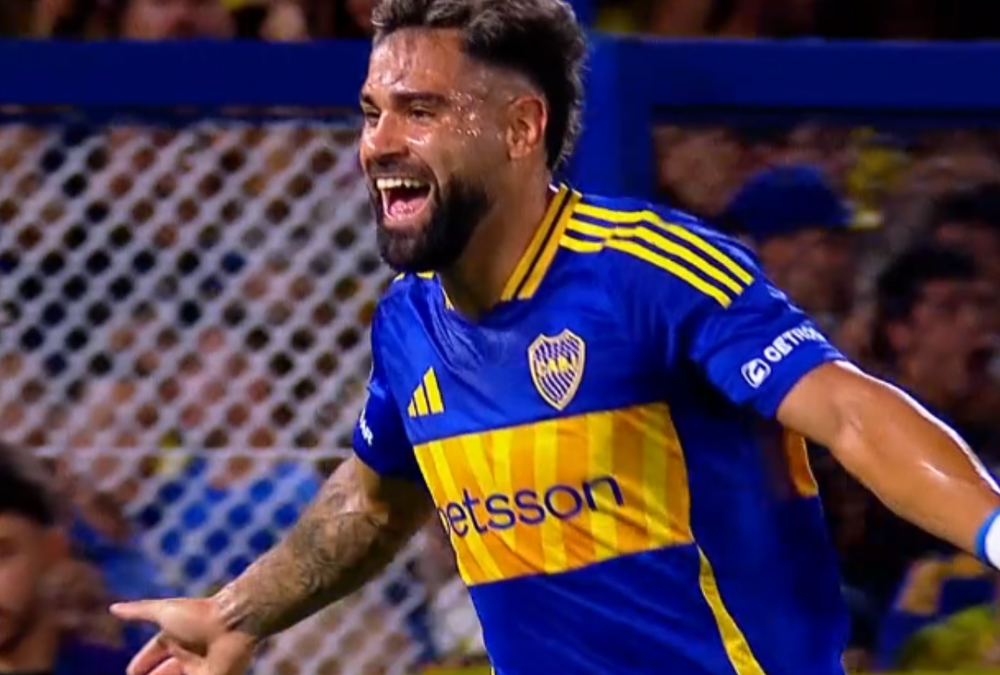 Milton Giménez puso el primero para Boca