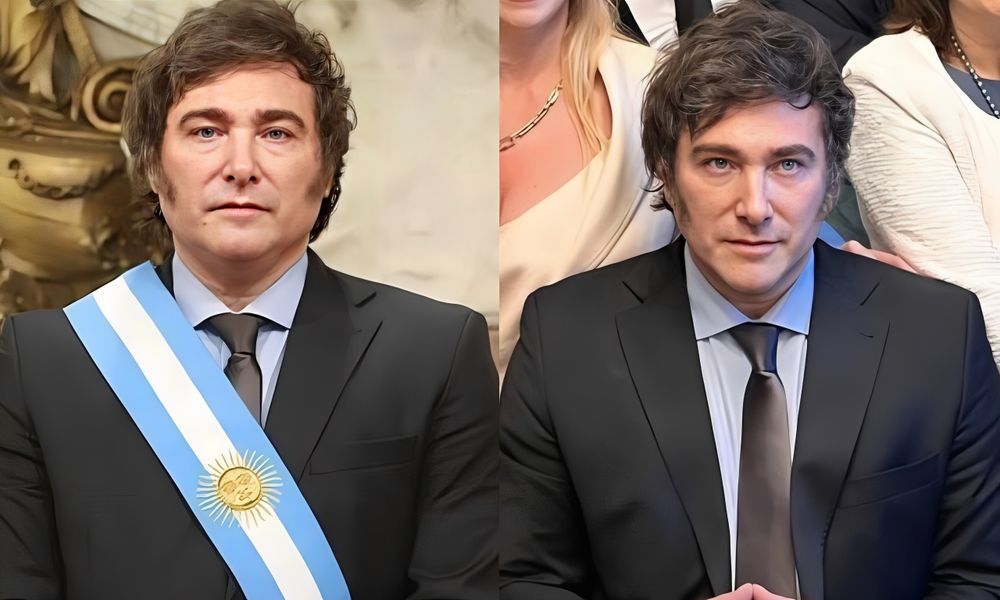 El Javier Milei real y el que muestra en sus fotos de redes sociales
