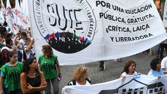 Comienzan a darse los primeros posicionamientos de cara a las elecciones internas del SUTE. Foto: Marcelo Rolland / Los Andes
