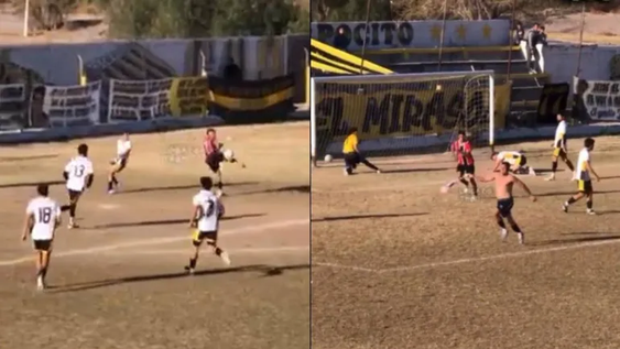 De los mejores en el año: el golazo de taco en una liga de San Juan que recorre el mundo.&nbsp;