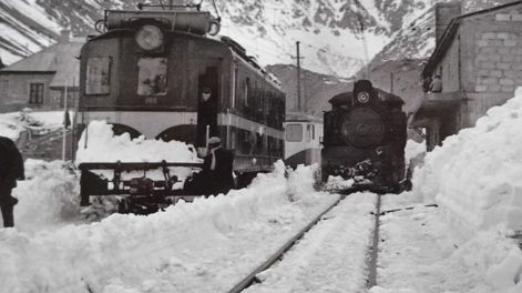 Los Andes | A 114 años del primer viaje del Trasandino: fotos históricas y la leyenda de El Futre, el fantasma que llegó en tren. Foto: Gentileza Osvaldo Valle