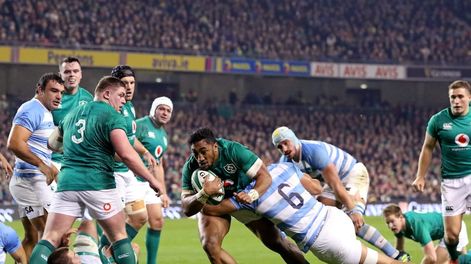 Los Pumas cayeron ante Irlanda en el arranque de su gira por Europa