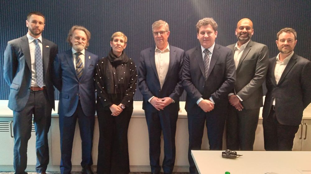 La agenda de Latorre y Shantal incluyó reuniones estratégicas con actores clave del sector minero global. Foto: Prensa Gobierno de Mendoza.