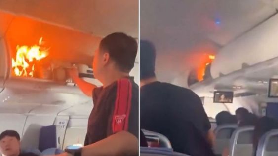 Una batería de litio causó un incendio durante un vuelo. Crece la preocupación del peligro de estos dispositivos.&nbsp;
