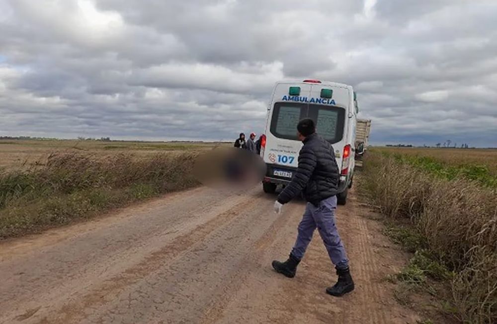 Erica Torres fue hallada herida a un costado de un camino rural - Foto Eres Chaco