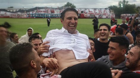 Los Andes | Maipu, Mendoza 31  de enero 2021     deportesEl Deportivo Maipú salió campeon del Torneo Federal A al ganarle por 2 a 0 a Deportivo Madryn y de esta manera consiguió el ascenso a la primera NacionalFoto: Nicolás Rios / Los Andesascenso