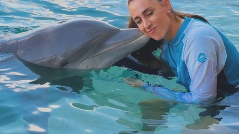 Entre especies. “Hay días en los que siento que hay amor, literal”, cuenta sobre la relación que construye con cada animal. | Fotos: gentileza