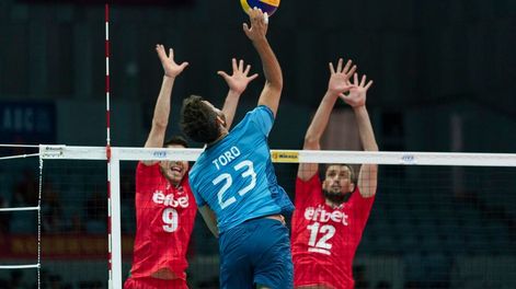 Voley: Argentina cayó ante Bélgica en la Liga de las Naciones