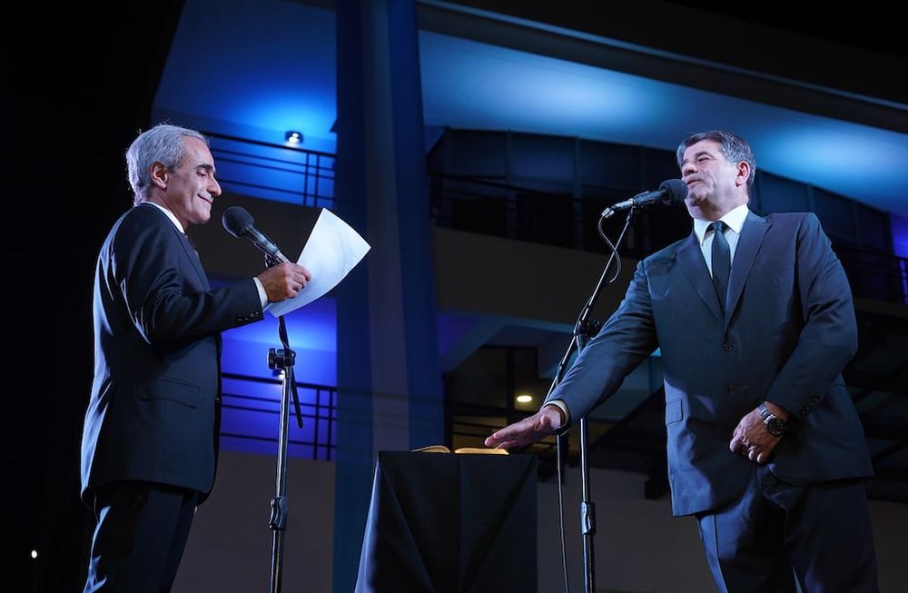Mario Abed asumió nuevamente como intendente de Junín en diciembre.
