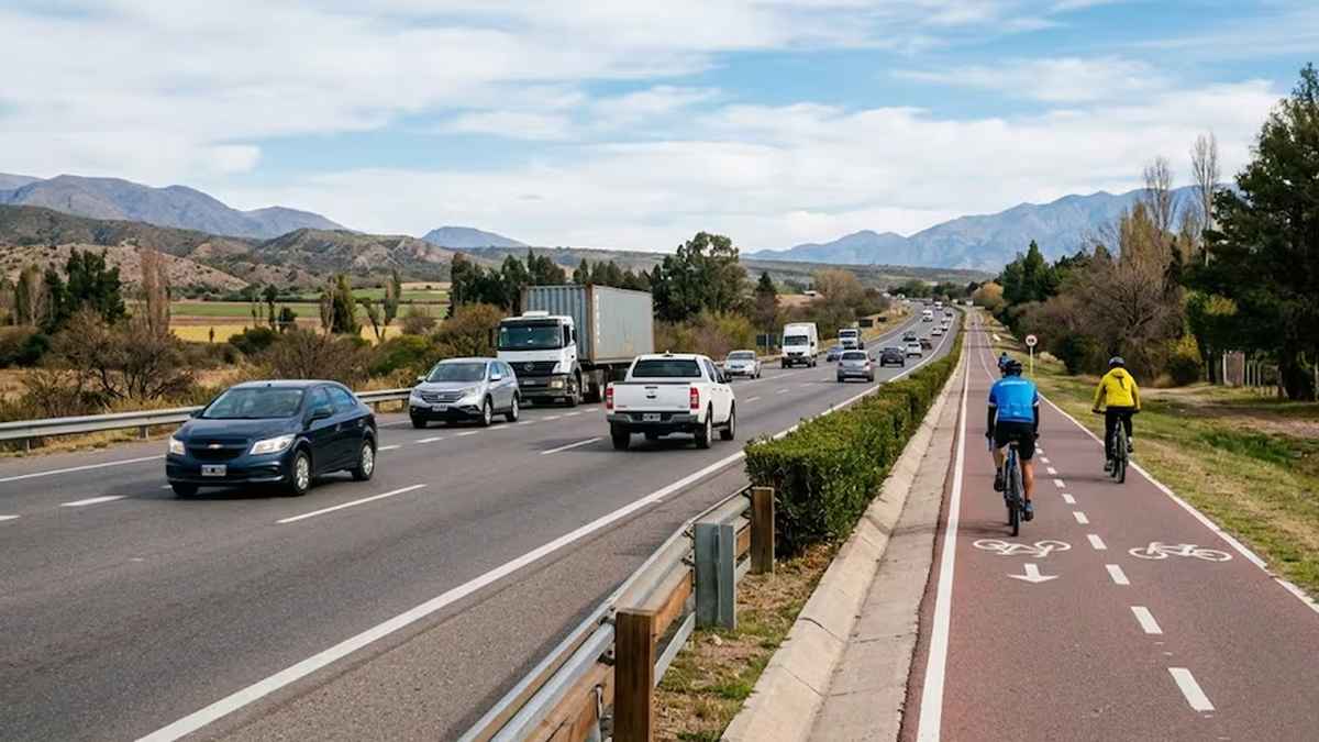 Es oficial: adiós a los ciclistas en la banquina de las rutas tras la nueva ordenanza vial