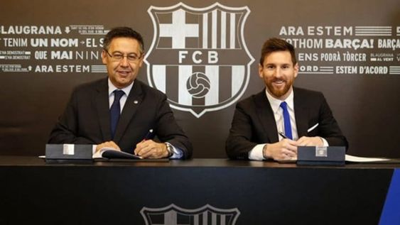 Bartomeu, presidente del Barcelona, sólo quiere negociar con Messi su salida. Otra opción no le cabe. / Gentileza. Bartomeu, presidente del Barcelona, sólo quiere negociar con Messi su salida. Otra opción no le cabe. / Gentileza.