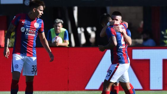 Nicolás Uvita Fernández le dio el triunfo a San Lorenzo. / Gentileza.