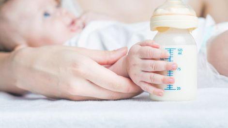 La leche maternizada aumentó de enero a agosto hasta el 82%.