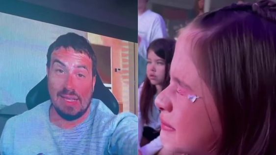 Fede Bal emocionó a Giovanna, la hijita de María Fernanda Callejón