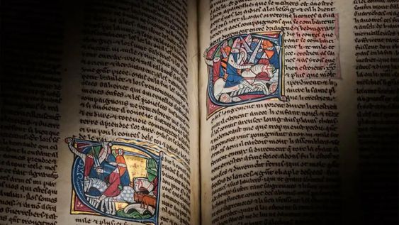 Páginas del manuscrito que se pondrá a subasta en julio por la casa Christies.