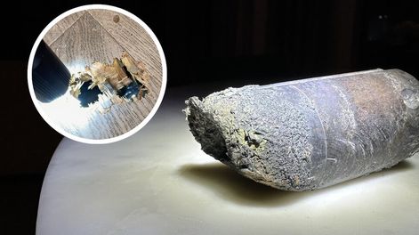 La NASA recogió un objeto en cooperación con el propietario (de la vivienda) y lo analizará lo antes posible en el Centro Espacial Kennedy de la NASA, en Florida, para establecer su origen, informó la agencia espacial en un comunicado a la AFP el martes.Foto: @Alejandro0tero / X, antes Twitter.