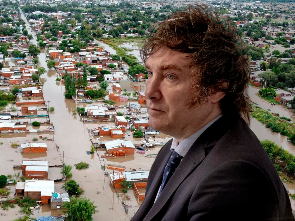 El Gobierno creó un fondo de $200.000 millones para asistir a los afectados por las inundaciones en Bahía Blanca.