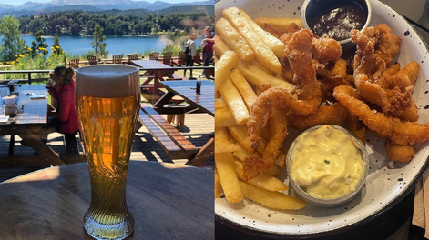 fue a cerveceria patagonia en bariloche, pidio hamburguesa de cordero, pollo frito y cerveza: mostro cuanto gasto