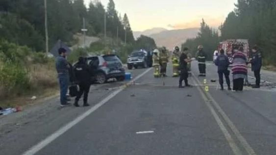 Un hombre que había ayudado a combatir los incendios en Chubut murió en un choque frontal.