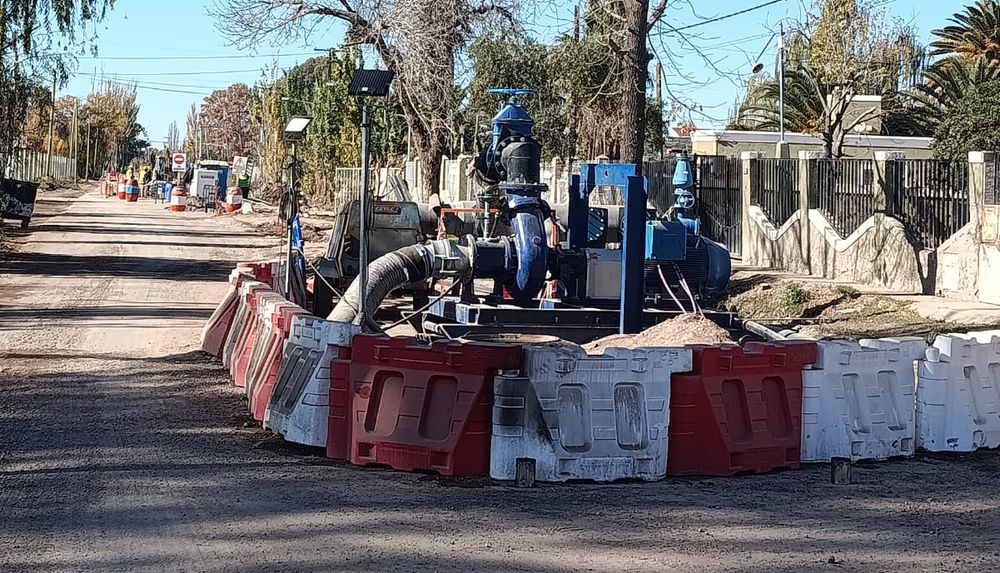Derrame cloacal en Corralitos