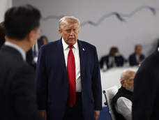 Soy el jefe: el chiste de Trump durante la última jornada de la cumbre del G7 en Francia.