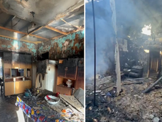 Tras el incendio, la familia pide ayuda para reconstruir el hogar en el que vive una persona con discapacidad.