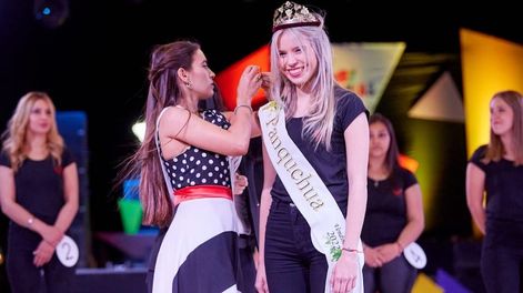 Las Heras abrió el calendario vendimial presencial este año con sus fiestas distritales, en las que organizó bailes populares. Foto: Mariana Villa / Los Andes