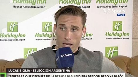 Biglia y la patada del Papu Gómez: Esperé un pedido de disculpas, pero ya está