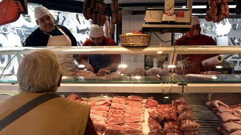 Descuento y reintegro en carnicerías con Banco Nación.   Foto: Orlando Pelichotti