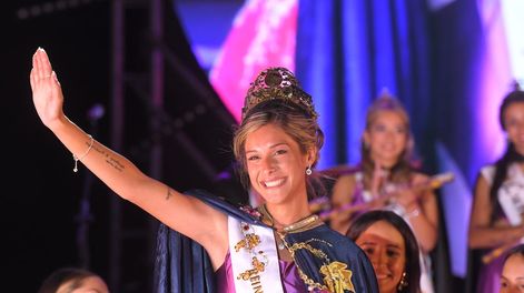 Brunela Puga, de Fray Luis Beltrán, es la nueva reina de Maipú Foto: Ignacio Blanco /  Los Andes