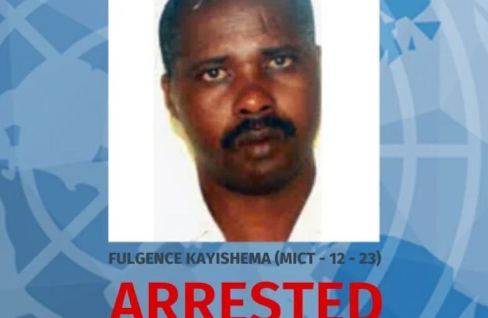 Fulgence Kayishema, el sospechoso buscado desde la masacre de 1994 en Ruanda. Cuenta de Twitter del IRMCT.