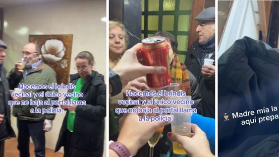 Nos han llamado los vecinos dijo el personal policial al llegar.