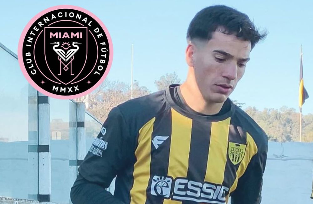 Vicente Barberini, jugador de Santamarina de Tandil que podría ser compañero de Messi